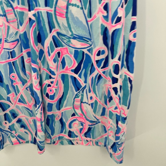 Lilly Pulitzer Gavyn Henley T-shirt dress - Picture 8 of 11